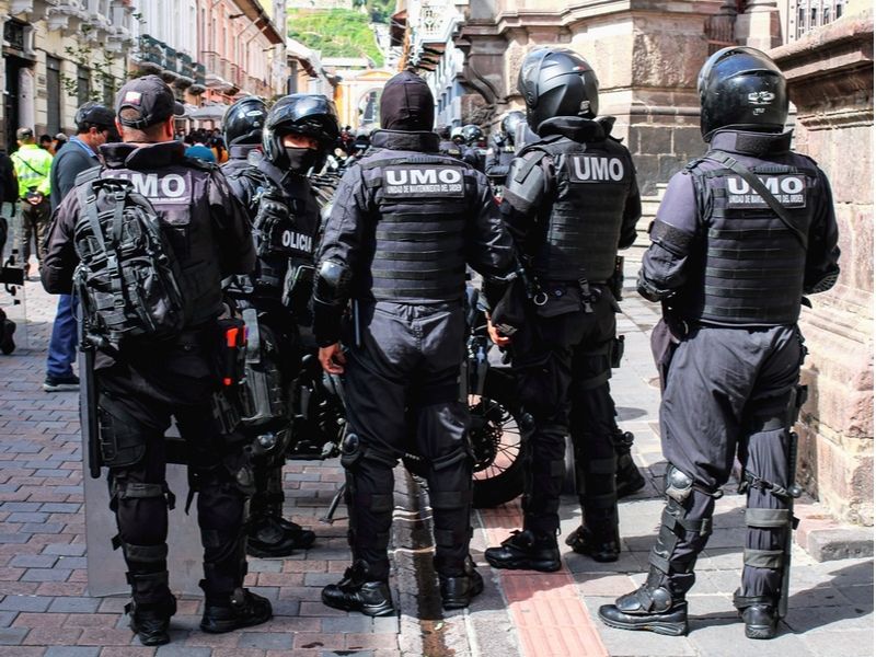 EKVADOR POLICIJA
