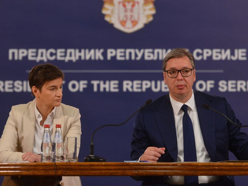 vučić aleksandar i ana brnabić