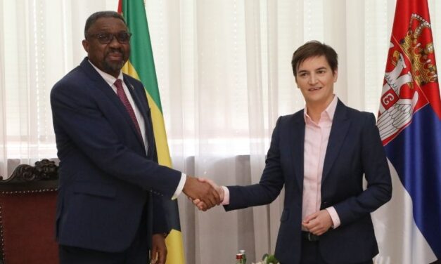 BRNABIĆ SA PREMIJEROM REPUBLIKE SAO TOME I PRINSIPE