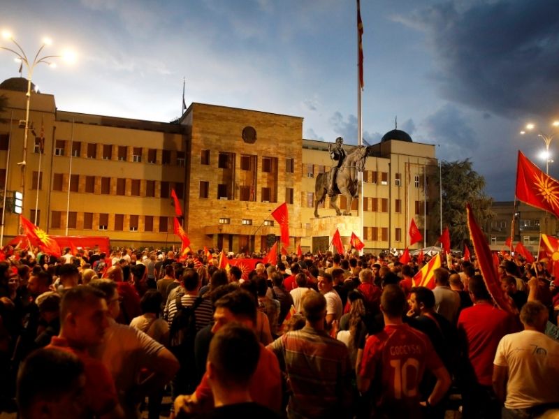 MAKEDONIJA PROTESTI