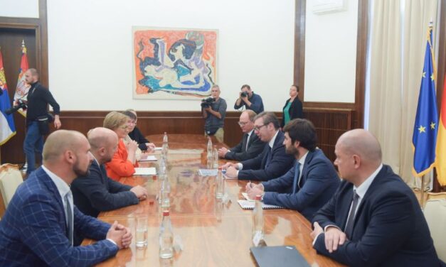 VUČIĆ SA FRANCISKOM BRANTNER O SARADNJI SA NEMAČKOM