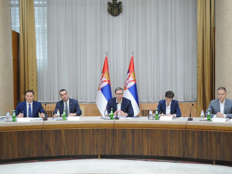 SEDNICA SAVETA ZA NACIONALNU BEZBEDNOST