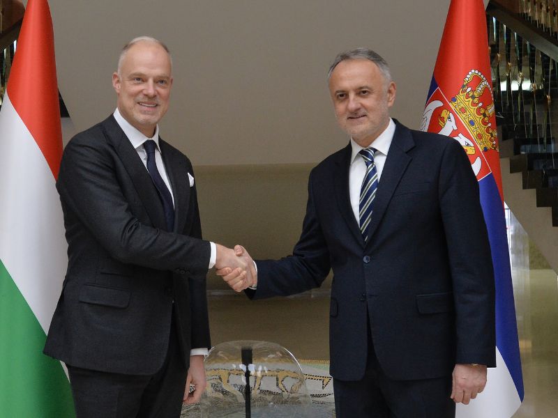 MINISTAR SPORTA ZORAN GAJIĆ UGOSTIO MAĐARSKOG KOLEGU SALAJA-BOBROVNICKOG