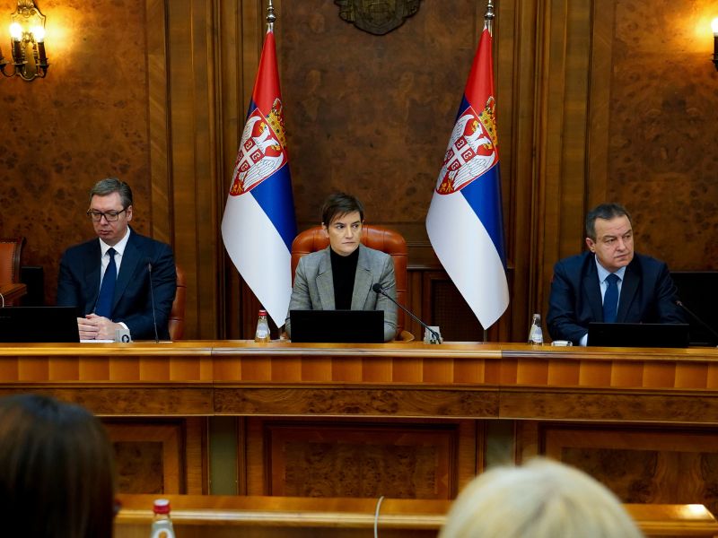 vlada srbije kim