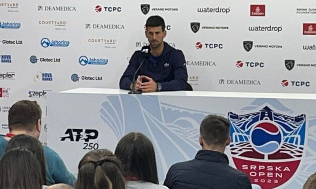 ĐOKOVIĆ: LAJOVIĆ ZASLUŽENO POBEDIO, BIO SAM ISPOD ŽELJENOG NIVOA