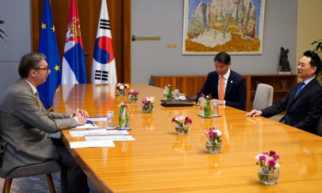 VUČIĆ SA IZASLANIKOM PREDSEDNIKA R.KOREJE, POTPISAN I PROTOKOL O SARADNJI