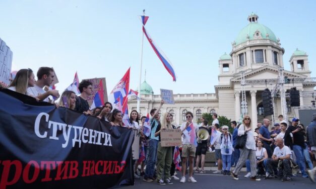 ZAVRŠEN ŠESTI PROTEST “SRBIJA PROTIV NASILJA”
