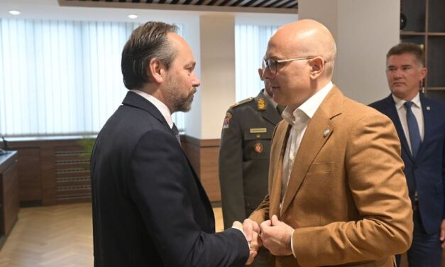 VUČEVIĆ SA ČLANOVIMA DELEGACIJE EU U SRBIJI O SITUACIJI NA KIM