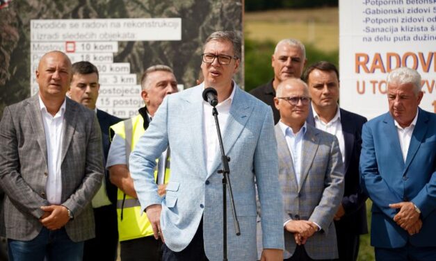 VUČIĆ: PUT RAŠKA – NOVI PAZAR KAO PISTA, ZAVRŠEN TRI MESECA PRE ROKA