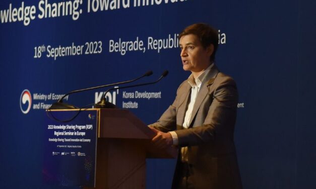BRNABIĆ:NOVA ERA RAZVOJA EKONOMSKE I POLITIČKE SARADNJE OČEKUJE KOREJU I SRBIJU