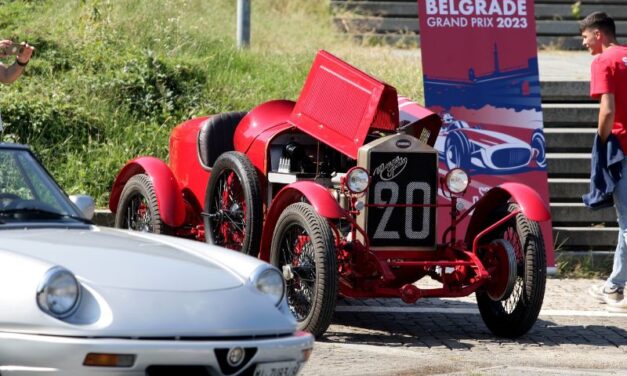 ODRŽANA IZLOŽBA POVODOM REVIJALNE TRKE “BELGRADE GRAND PRIX 2023”