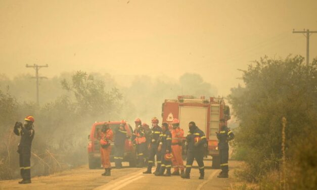POŽAR GORI 16. DAN U EVROSU, U LEFKIMIJU I PROVATONI AKTIVNI FRONT