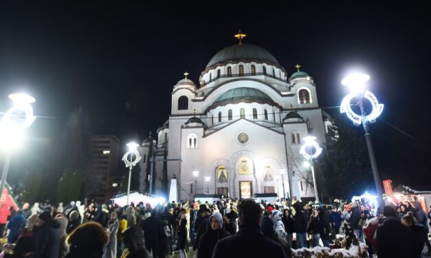 BEZ DOČEKA: Zvona sa Hrama Sv.Save za Srpsku novu godinu