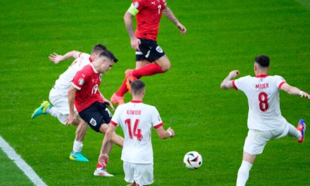 Fudbaleri AUSTRIJE pobedili Poljsku u meču drugog kola grupe D Evropskog prvenstva