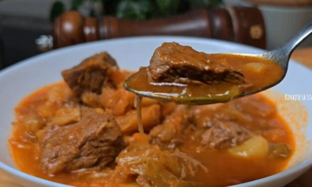 Slatki kupus koji OBARA SA NOGU