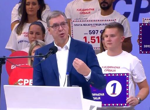 VUČIĆ: Mi služimo samo SVOM NARODU!
